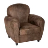 Fauteuil marron vintage
