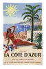Affiche vintage encadrée