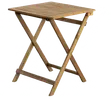 Table bois carrée